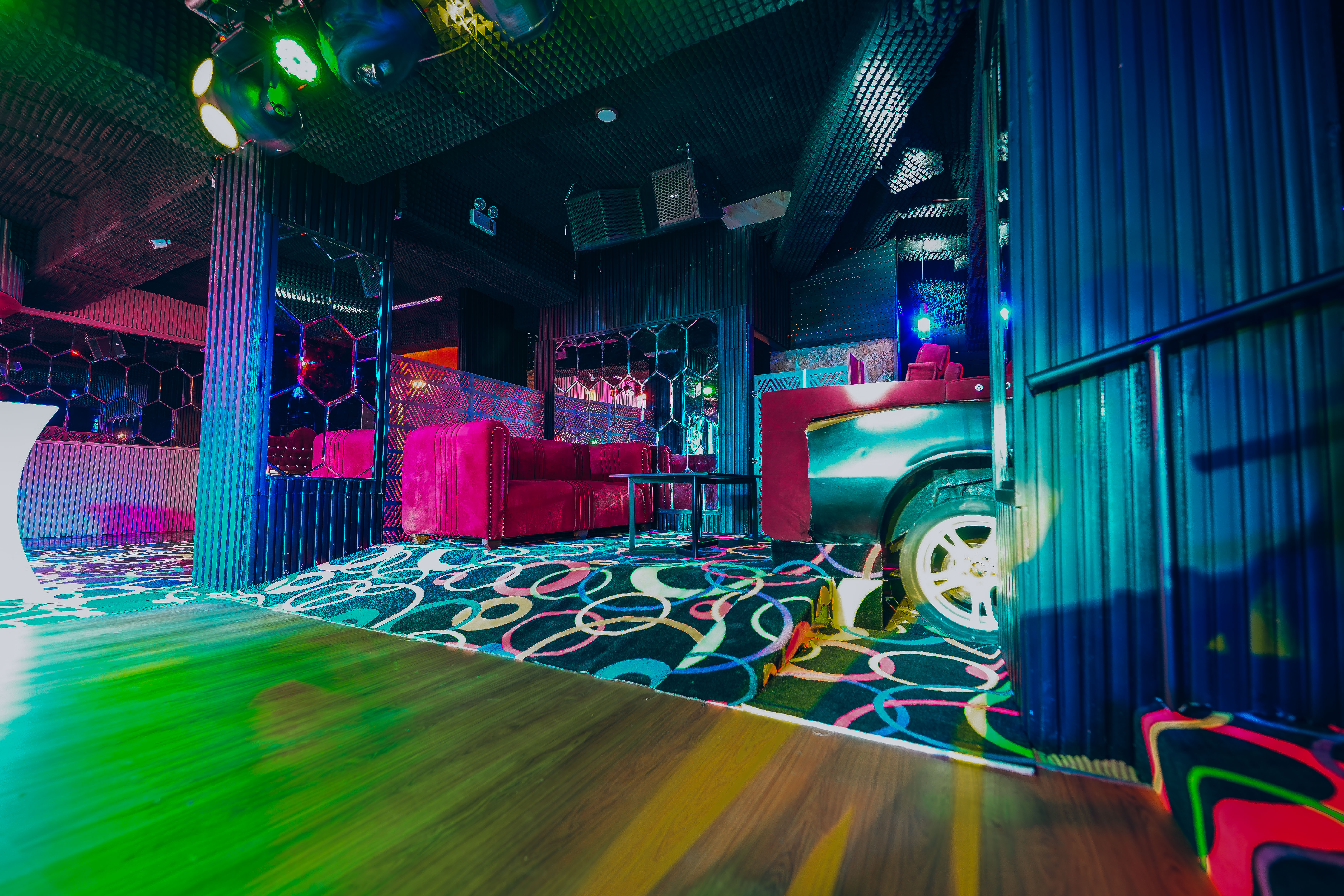 Camero 67 Club - DJ booth with professional sound equipment