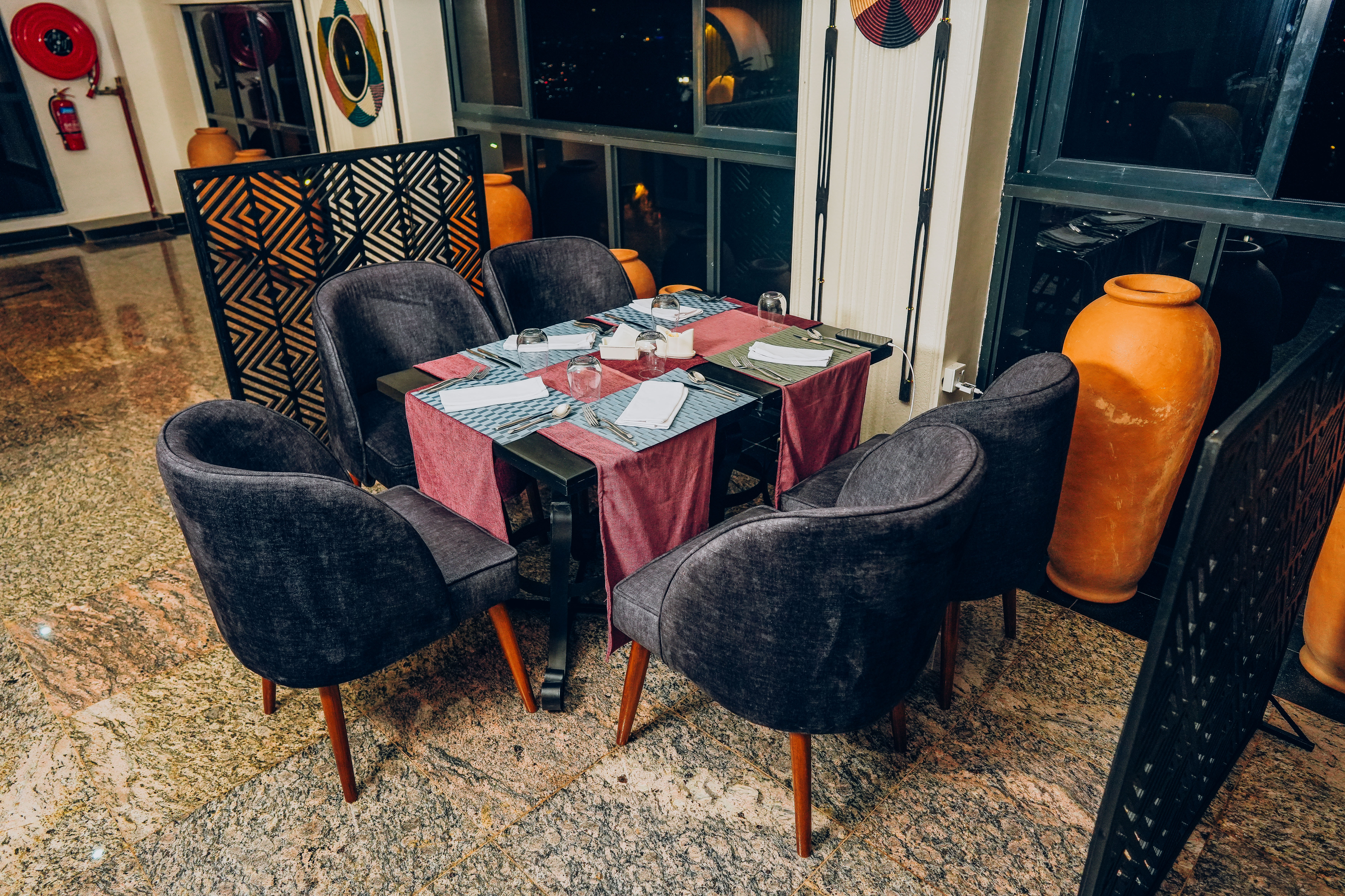 Rakka Hotel Restaurant - Fine dining food presentation and gourmet cuisine in Kigali