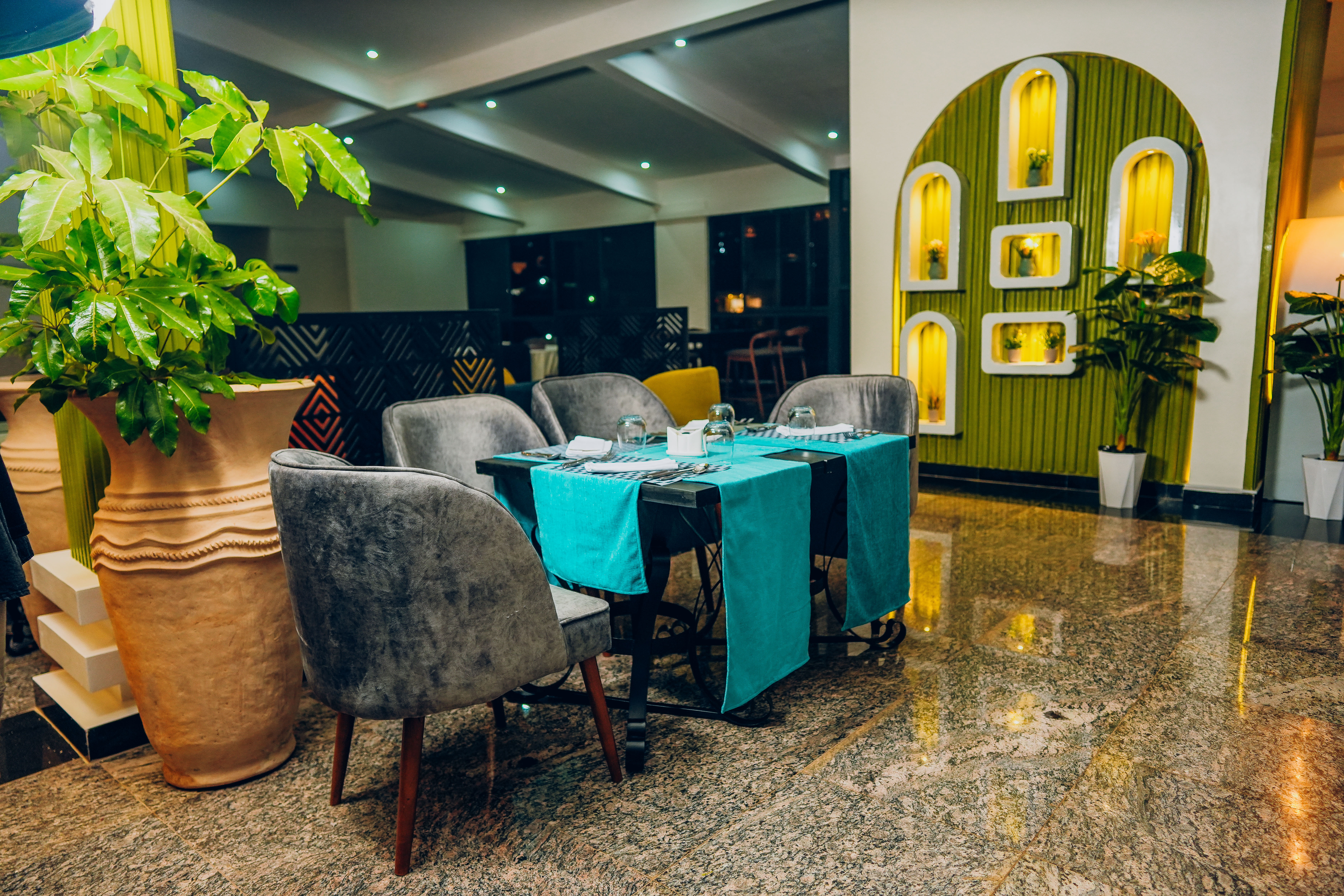 Rakka Hotel Restaurant - Premium dining atmosphere